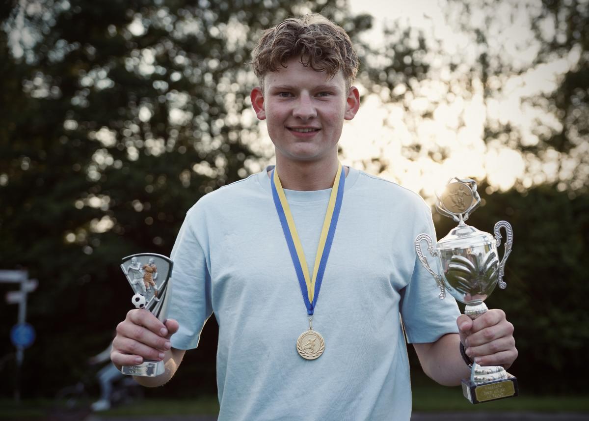 1e plaats speler van het jaar Tom Morskieft 